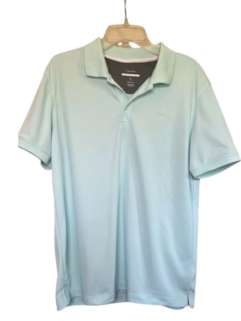 Tahari Men's Mint Green Polo Shirt